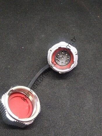 WY16J9ZM IP67 Metal Bayonet Panel Tipi Konnektör