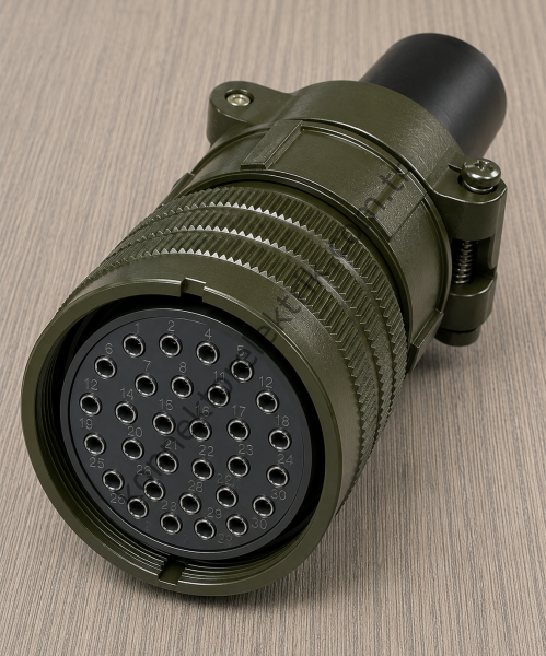 HZ CONNECTORS MS3106F 32-8S 30 Pin Metal Kasa Kablo Tipi Dişi Askeri Konnektör