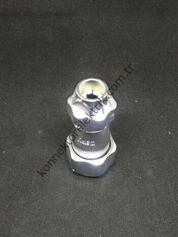 WY16J9TE IP67 Metal Bayonet Kablo Tipi Konnektör