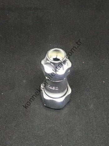 WEIPU WY16J9TE 9 Pin IP67 Metal Kasa Bayonet Kablo Tipi Erkek Su Geçirmez Konnektör