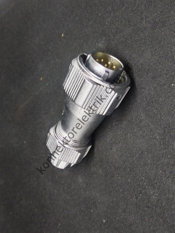 WEIPU WY16J9TE 9 Pin IP67 Metal Kasa Bayonet Kablo Tipi Erkek Su Geçirmez Konnektör