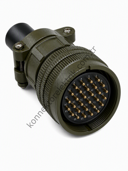HZ CONNECTORS MS3106F 32-8P 30 Pin Metal Kasa Kablo Tipi Erkek Askeri Konnektör