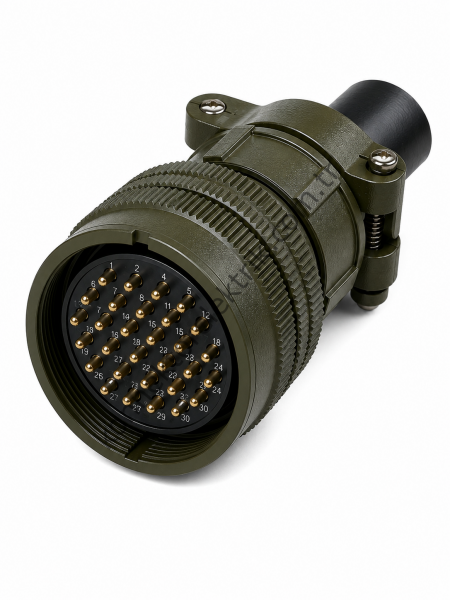 HZ CONNECTORS MS3106F 32-8P 30 Pin Metal Kasa Kablo Tipi Erkek Askeri Konnektör