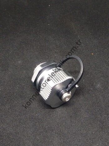 WEIPU WY16K9ZM 9 Pin IP67 Metal Kasa Bayonet Panel Tipi Dişi Su Geçirmez Konnektör