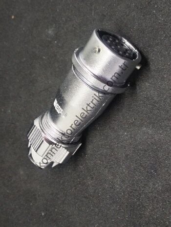 WEIPU WY16K9ZE 9 Pin IP67 Metal Kasa Bayonet Karşıt Kablo Tipi Dişi Su Geçirmez Konnektör