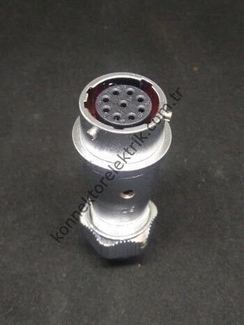 WY16K9ZE IP67 Metal Bayonet Karşıt Tip Konnektör
