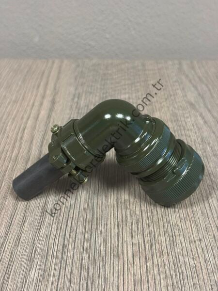 HZ CONNECTORS MS3108F 36-10S 48 Pin Metal Kasa 90° Açılı Kablo Tipi Dişi Askeri Konnektör