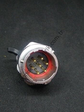 WEIPU WY20J7ZM 7 Pin IP67 Metal Kasa Bayonet Panel Tipi Erkek Su Geçirmez Konnektör