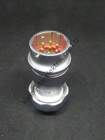 WY20J7ZE IP67 Metal Bayonet Karşıt Tip Konnektör