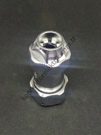 WEIPU WY20J4TE 4 Pin IP67 Metal Kasa Bayonet Kablo Tipi Erkek Su Geçirmez Konnektör