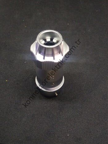 WEIPU WY20K4ZE 4 Pin IP67 Metal Kasa Bayonet Karşıt Kablo Tipi Dişi Su Geçirmez Konnektör