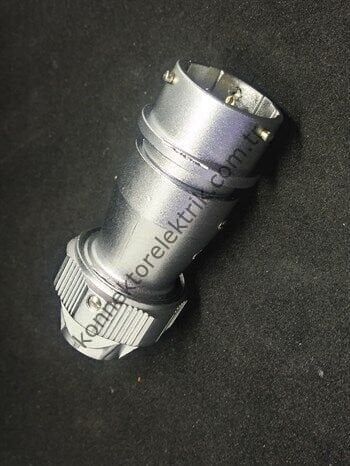 WY20J4ZE IP67 Metal Bayonet Karşıt Tip Konnektör