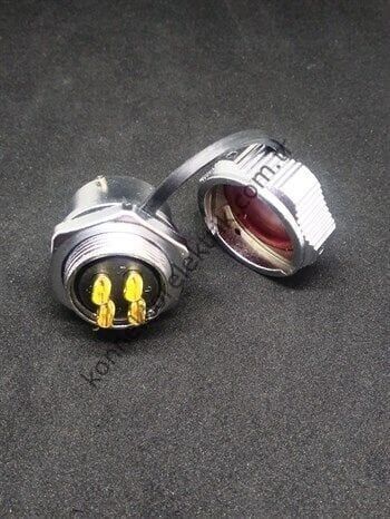 WEIPU WY20K4ZM 4 Pin IP67 Metal Kasa Bayonet Panel Tipi Dişi Su Geçirmez Konnektör