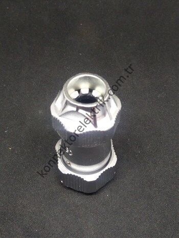 WEIPU WY20K5TE 5 Pin IP67 Metal Kasa Bayonet Kablo Tipi Dişi Su Geçirmez Konnektör