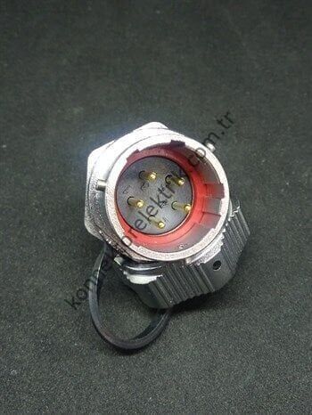 WY20J5ZM IP67 Metal Bayonet Panel Tipi Konnektör