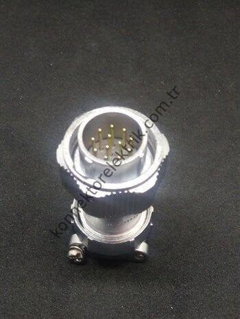 WY20J12ZI IP67 Metal Bayonet Karşıt Tip Konnektör