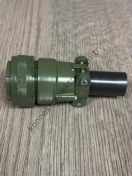 KUKDONG MS3106F 28-3S 3 Pin Metal Kasa Kablo Tipi Dişi Askeri Konnektör
