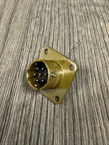 KUKDONG MS3112E 10-7P 7 Pin Metal Kasa Shell Panel Tipi Erkek Askeri Konnektör