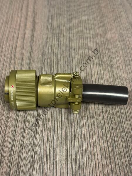 KUKDONG KDB06F 20-2S 1 Pin Metal Kasa Bayonet Kablo Tipi Dişi Askeri Konnektör