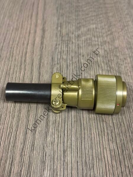 KUKDONG KDB06F 20-2S 1 Pin Metal Kasa Bayonet Kablo Tipi Dişi Askeri Konnektör
