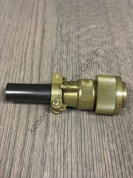 KUKDONG KDB06E 20-2S 1 Pin Metal Kasa Bayonet Kablo Tipi Dişi Askeri Konnektör