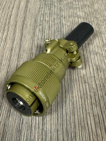 KUKDONG KDB06F 20-2S 1 Pin Metal Kasa Bayonet Kablo Tipi Dişi Askeri Konnektör