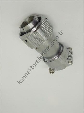 WEIPU WY20J9TI 9 Pin IP67 Metal Kasa Bayonet Kablo Tipi Erkek Su Geçirmez Konnektör