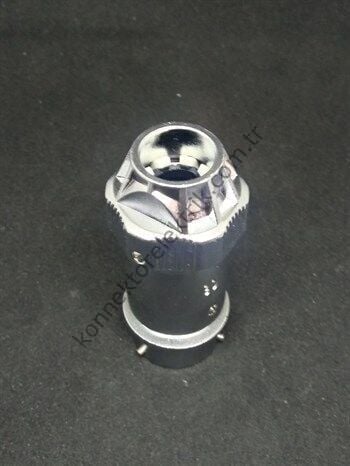 WEIPU WY20J9ZE 9 Pin IP67 Metal Kasa Bayonet Karşıt Kablo Tipi Erkek Su Geçirmez Konnektör