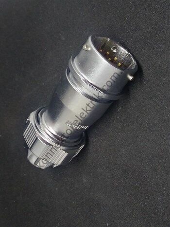 WY20J9ZE IP67 Metal Bayonet Karşıt Tip Konnektör
