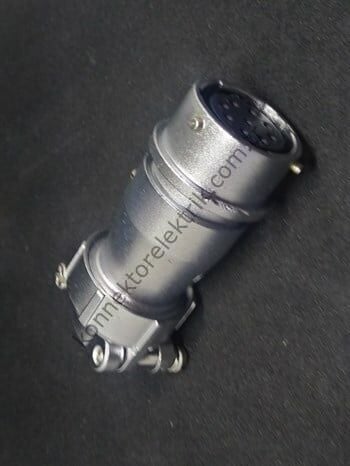 WEIPU WY20K9ZI 9 Pin IP67 Metal Kasa Bayonet Karşıt Kablo Tipi Dişi Su Geçirmez Konnektör