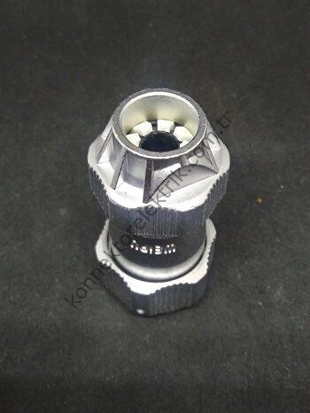 WEIPU WY20K3TE 3 Pin IP67 Metal Kasa Bayonet Kablo Tipi Dişi Su Geçirmez Konnektör