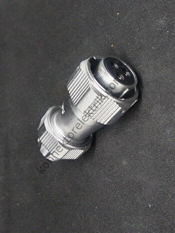 WEIPU WY20K3TE 3 Pin IP67 Metal Kasa Bayonet Kablo Tipi Dişi Su Geçirmez Konnektör