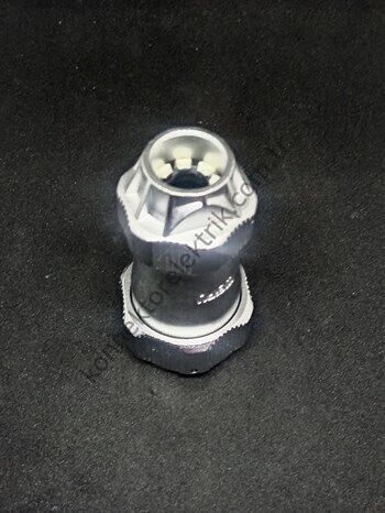 WEIPU WY24J4TE 4 Pin IP67 Metal Kasa Bayonet Kablo Tipi Erkek Su Geçirmez Konnektör