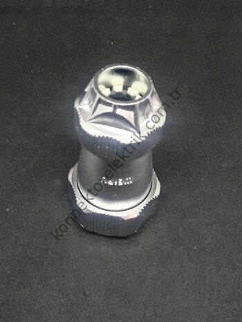 WEIPU WY24K10TE 10 Pin IP67 Metal Kasa Bayonet Kablo Tipi Dişi Su Geçirmez Konnektör