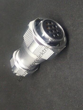 WY24K10TE IP67 Metal Bayonet Kablo Tipi Konnektör