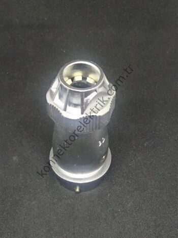WEIPU WY24J10ZE 10 Pin IP67 Metal Kasa Bayonet Karşıt Kablo Tipi Erkek Su Geçirmez Konnektör