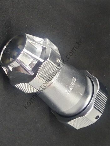 WY40J5TE IP67 Metal Bayonet Kablo Tipi Konnektör