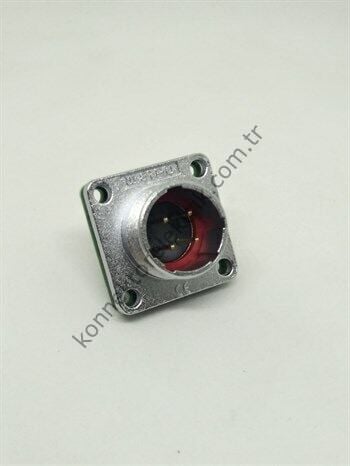 WEIPU WF16J4Z 4 Pin IP67 Metal Kasa Panel Tipi Erkek Su Geçirmez Konnektör