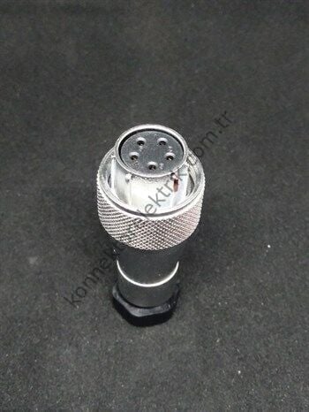 WEIPU WF16K5TA 5 Pin IP67 Metal Kasa Kablo Tipi Dişi Su Geçirmez Konnektör