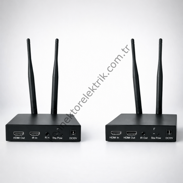 EXPOTECH EX-HD100W 100mt Kablosuz HDMI Görüntü Aktarıcı