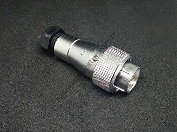 WEIPU WF16J7TA 7 Pin IP67 Metal Kasa Kablo Tipi Erkek Su Geçirmez Konnektör