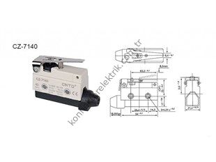 CNTD CZ-7140 Serisi Plastik  Gövde Limit Switch