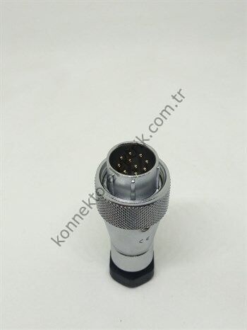 WEIPU WF16J10TA 10 Pin IP67 Metal Kasa Kablo Tipi Erkek Su Geçirmez Konnektör