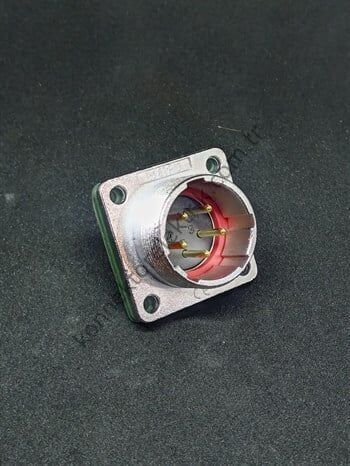 WEIPU WF20J5Z 5 Pin IP67 Metal Kasa Panel Tipi Erkek Su Geçirmez Konnektör
