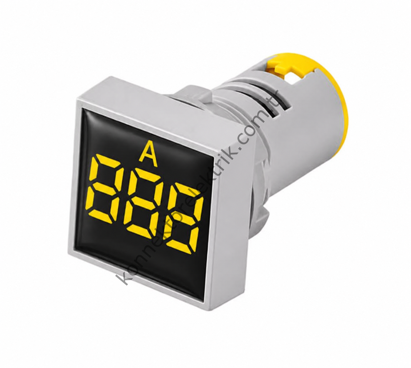 LEAGLO AD22-22AM-S-AC-Y Kare Ampermetre Akım Trafolu 22mm 0-100A