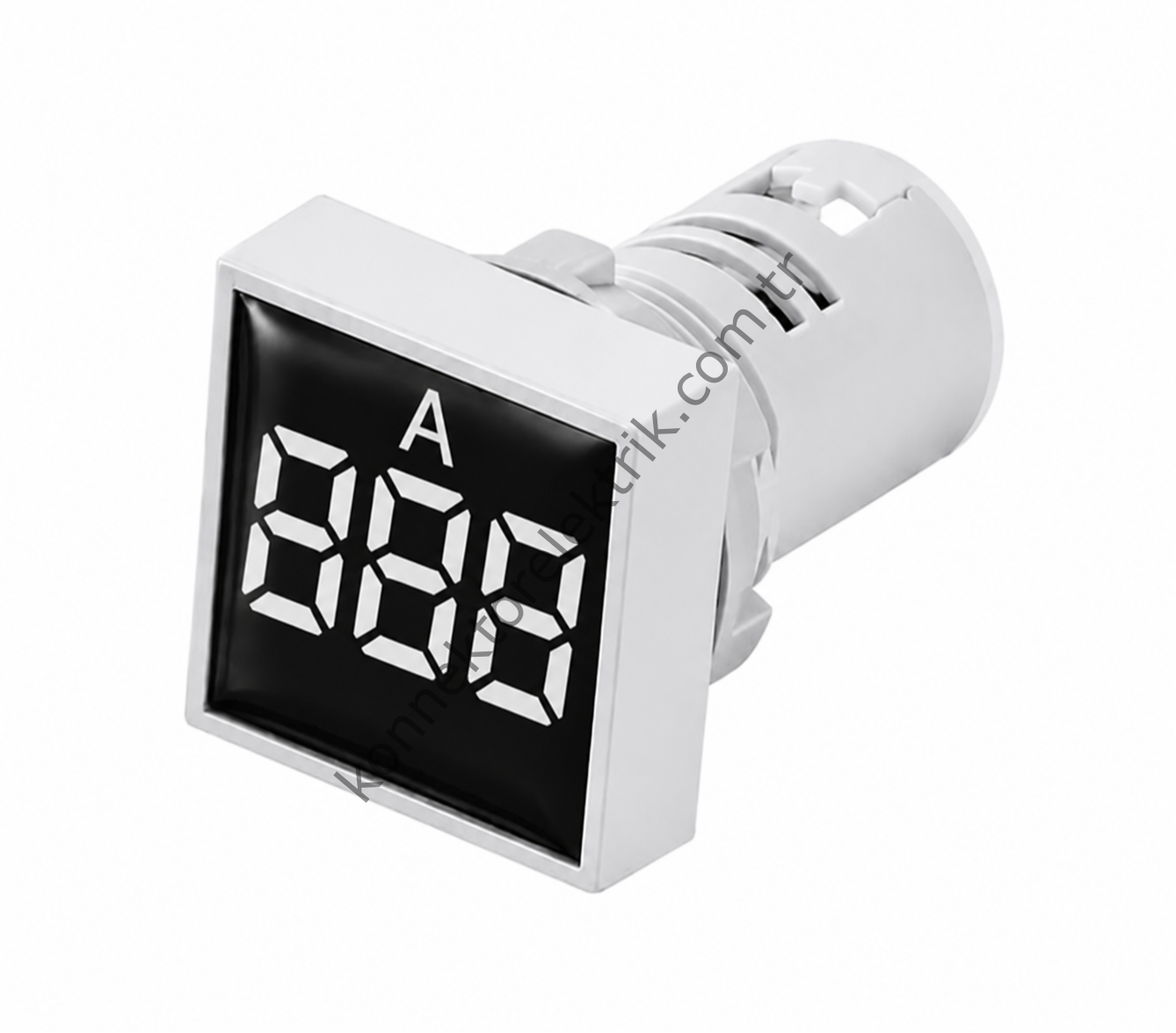 LEAGLO AD22-22AM-S-AC-W Kare Ampermetre Akım Trafolu 22mm 0-100A