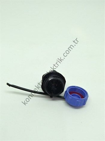 SP1112/P4 IP68 Plastik Panel Tipi Konnektör