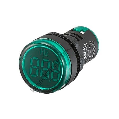 LEAGLO AD22-22HM-AC-G  Led Frekansmetre 22mm 0-99Hz AC
