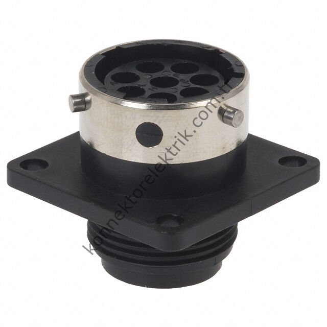 SOURIAU UTG 8 PİN PANEL TİPİ DİŞİ KONNEKTÖR