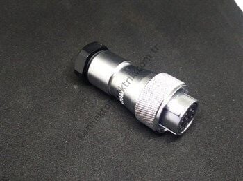 WEIPU WF20K9TA 9 Pin IP67 Metal Kasa Kablo Tipi Dişi Su Geçirmez Konnektör